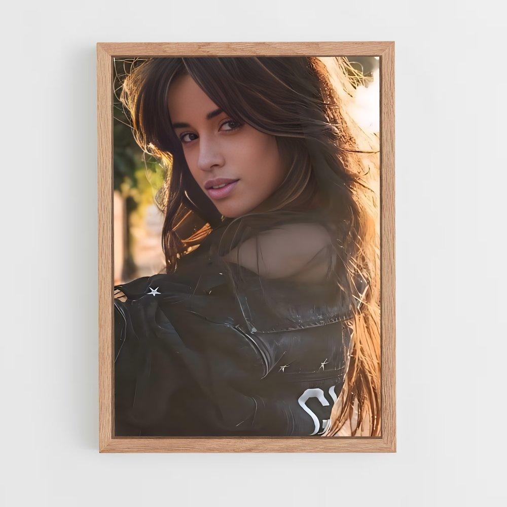 ap-camila cabello-6 cadre Bois clair