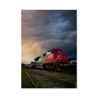 Poster Voyage Canadien