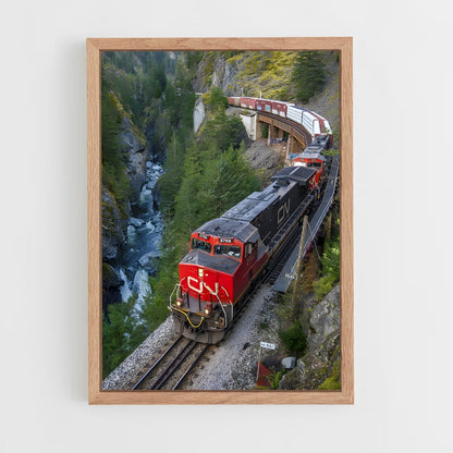 ap-canadian pacific-6 cadre Bois clair