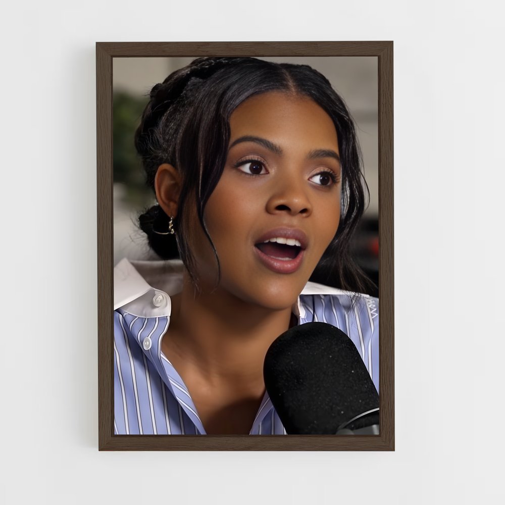 ap-candace owens-3 cadre Bois foncé
