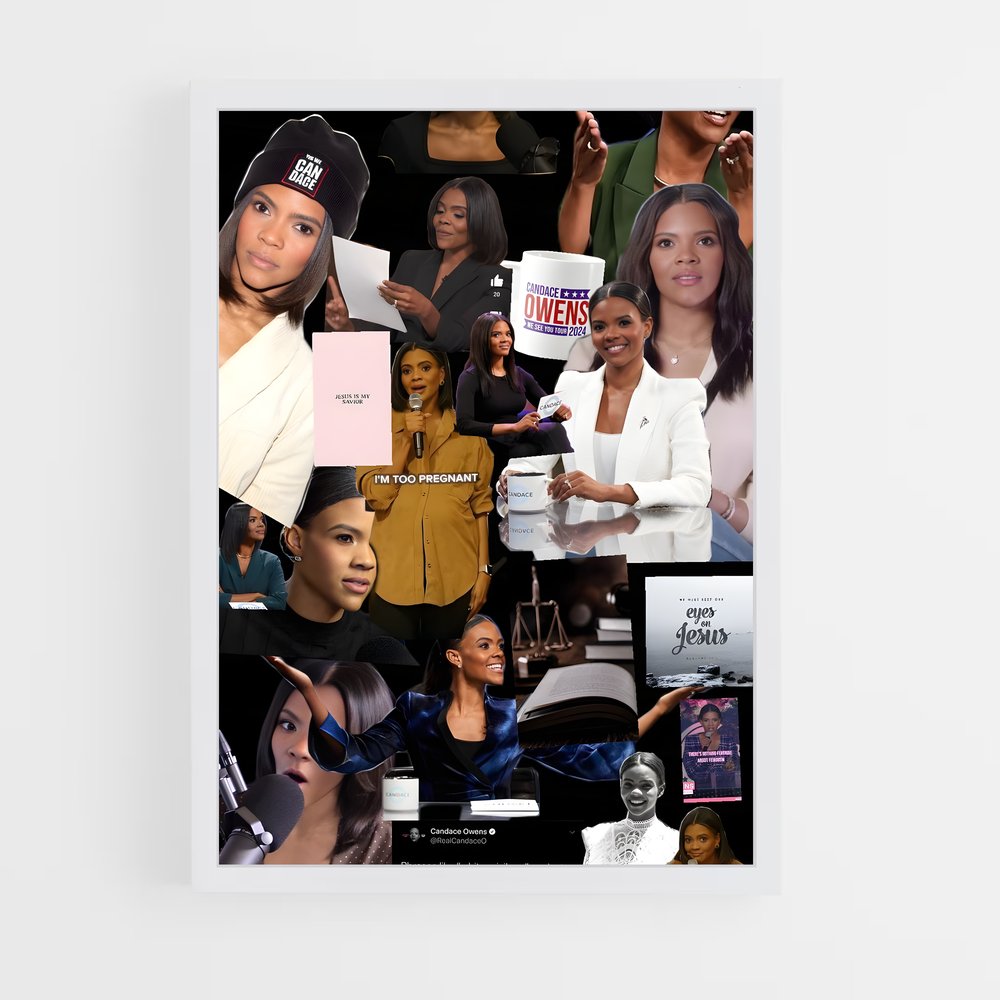 ap-candace owens-6 cadre Blanc