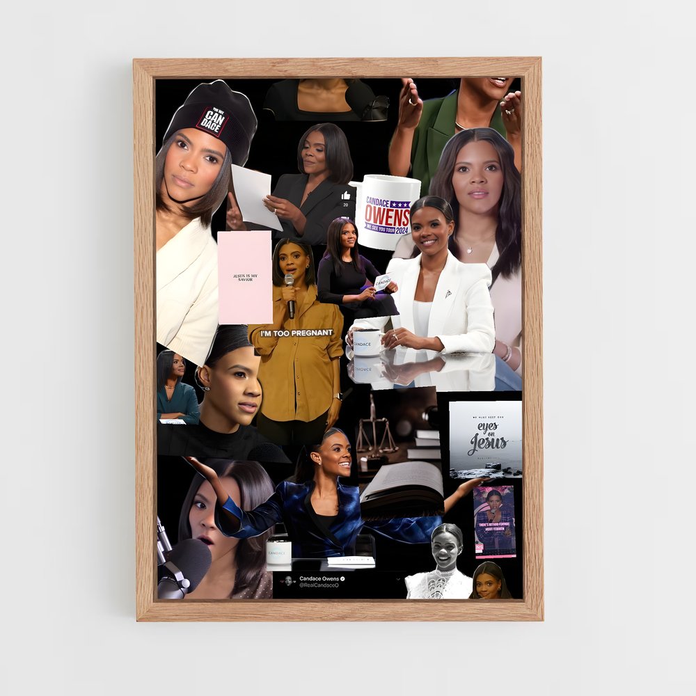 ap-candace owens-6 cadre Bois clair