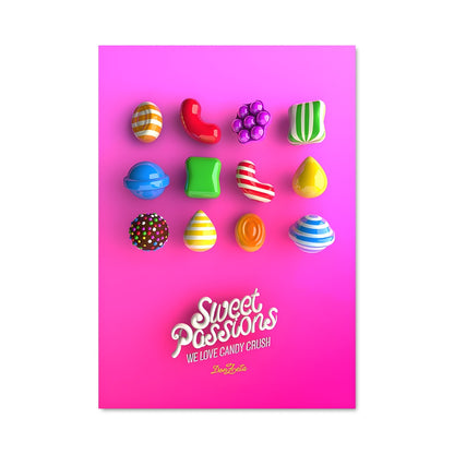 Poster Bonbons Éblouissants