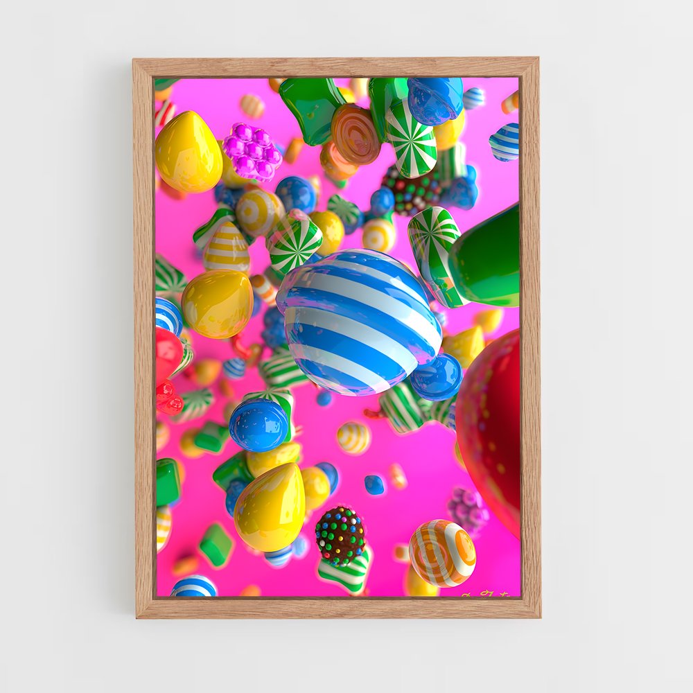 ap-candy crush-3 cadre Bois clair