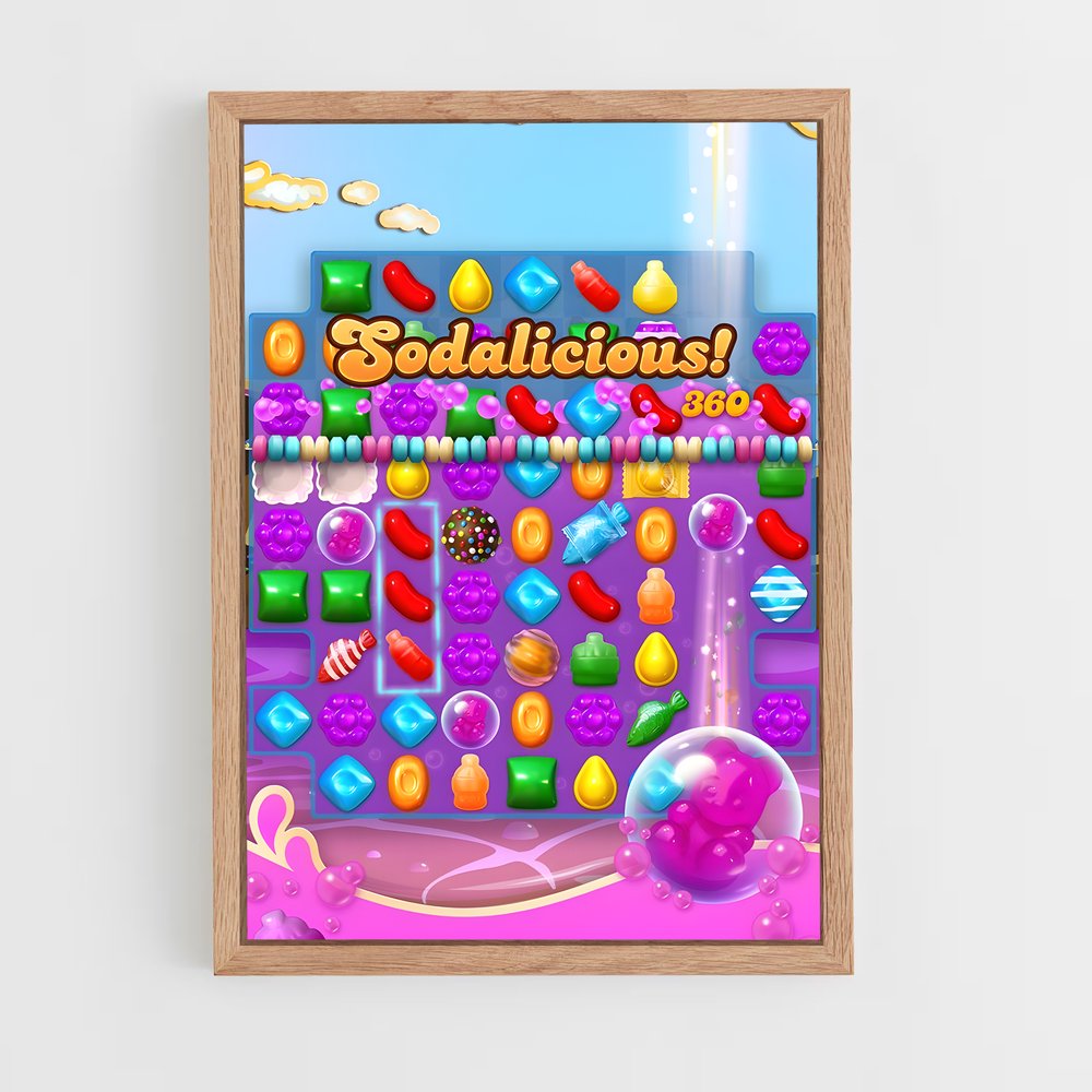 ap-candy crush-7 cadre Bois clair