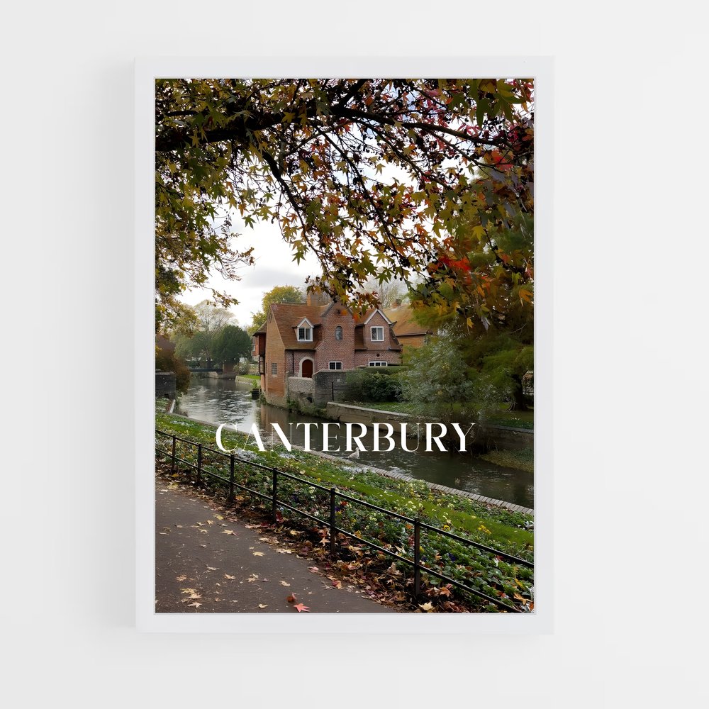 ap-canterbury-2 cadre Blanc