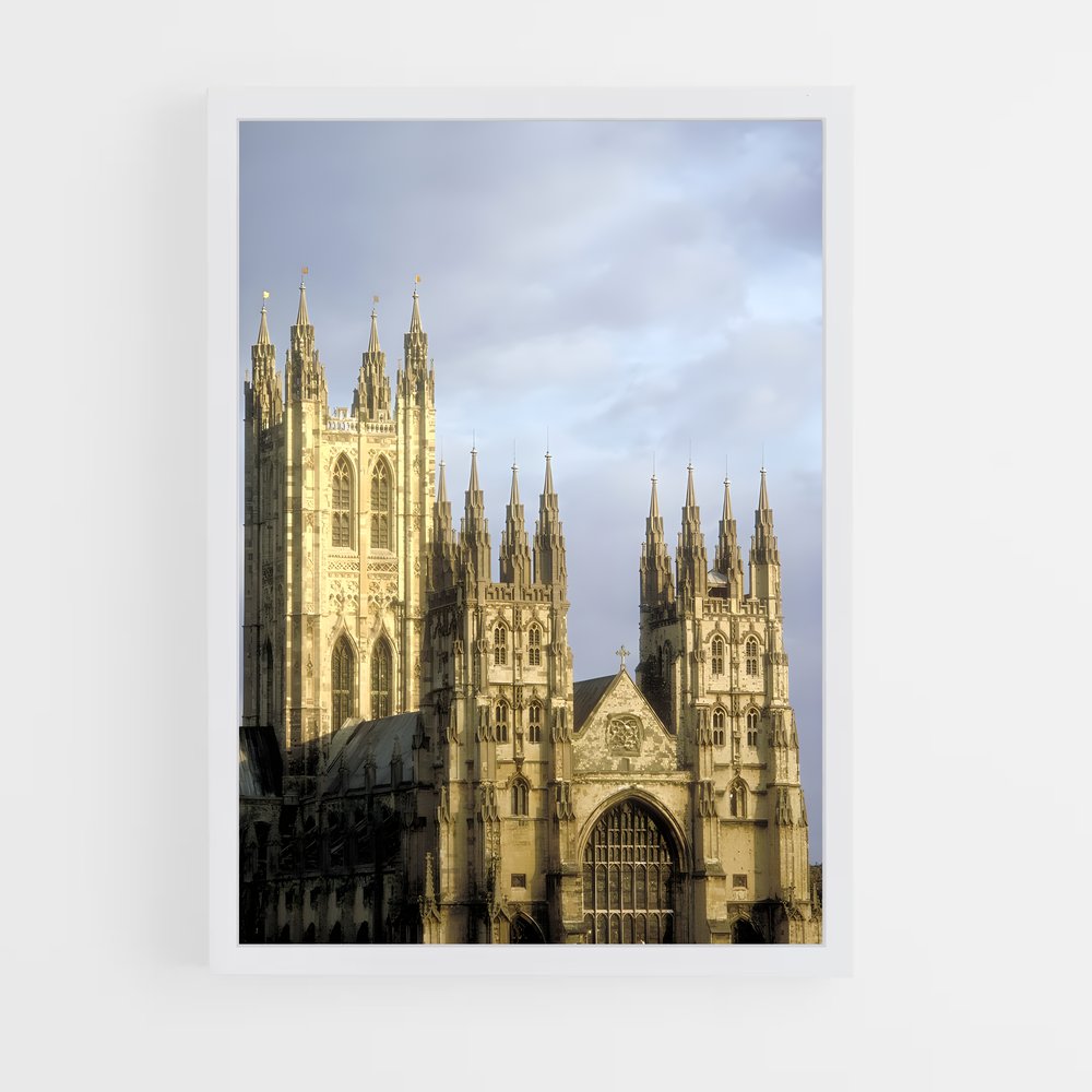 ap-canterbury cathedral-2 cadre Blanc