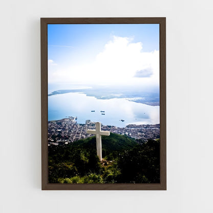 ap-cap haitien-4 cadre Bois foncé