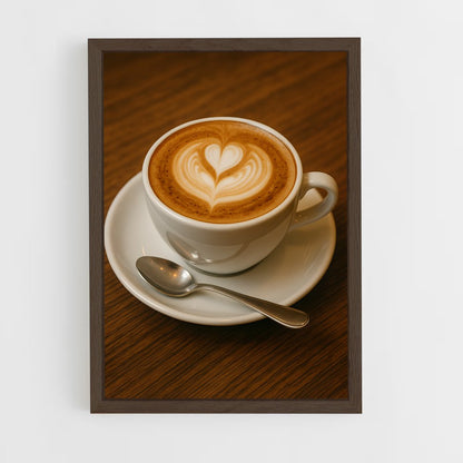ap-cappuccino-1 cadre Bois foncé