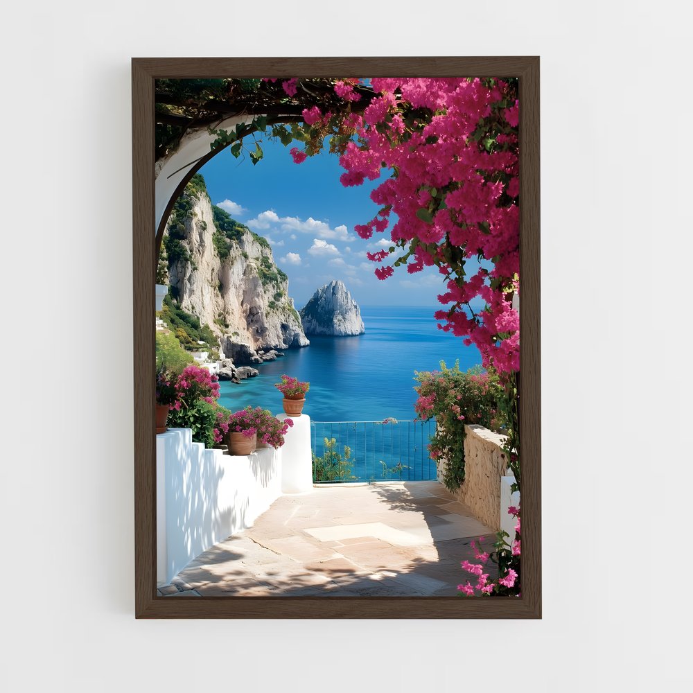 ap-capri-7 cadre Bois foncé