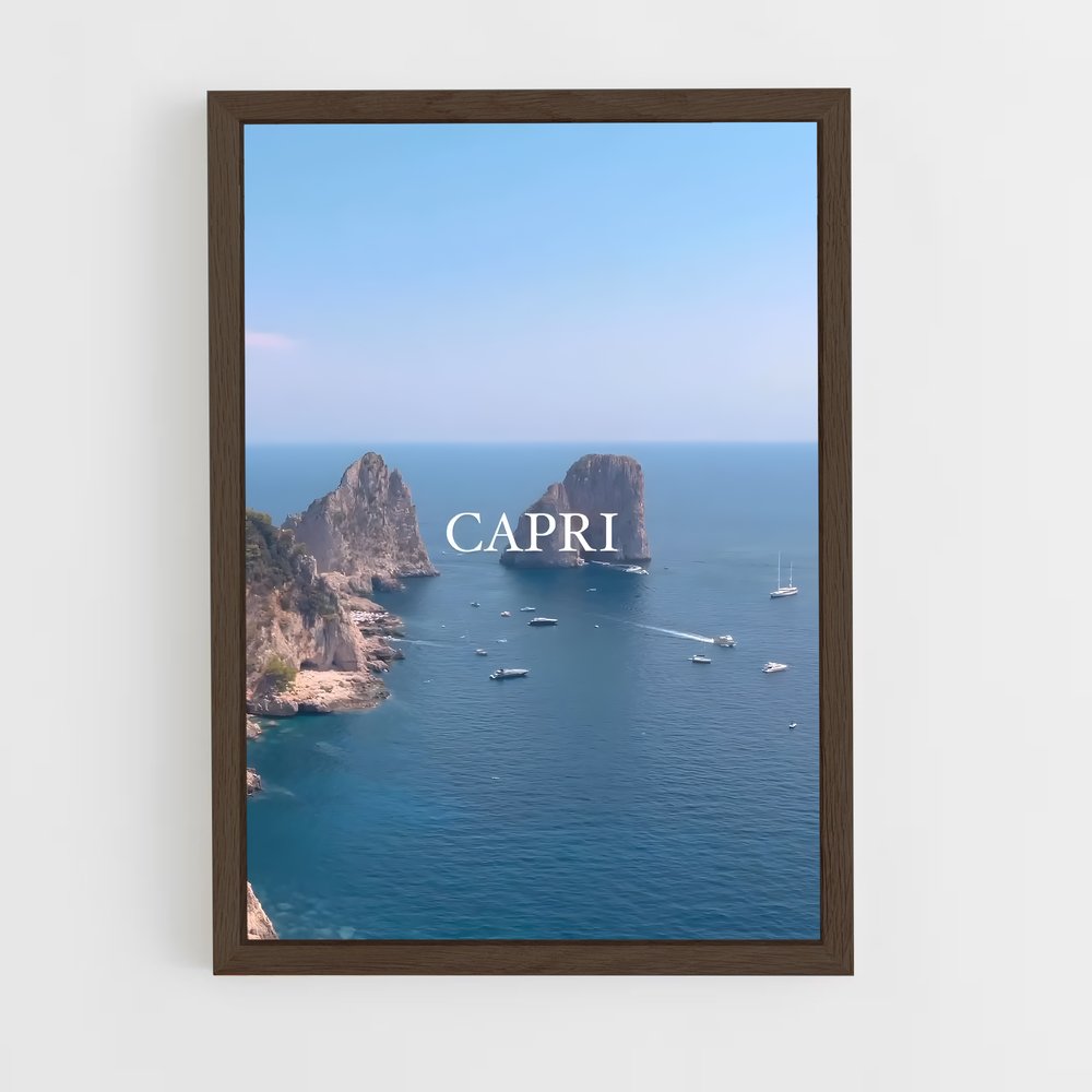 ap-capri-8 cadre Bois foncé