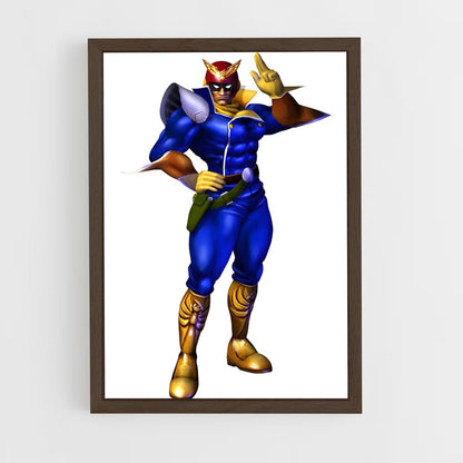 ap-captain falcon-4 cadre Bois foncé