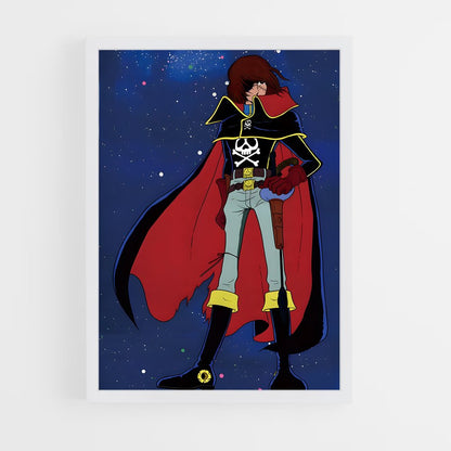 ap-captain harlock-7 cadre Blanc