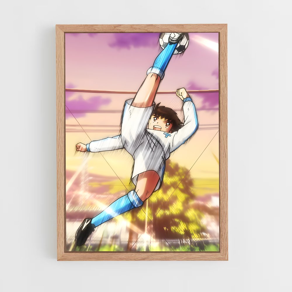 ap-captain tsubasa-2 cadre Bois clair