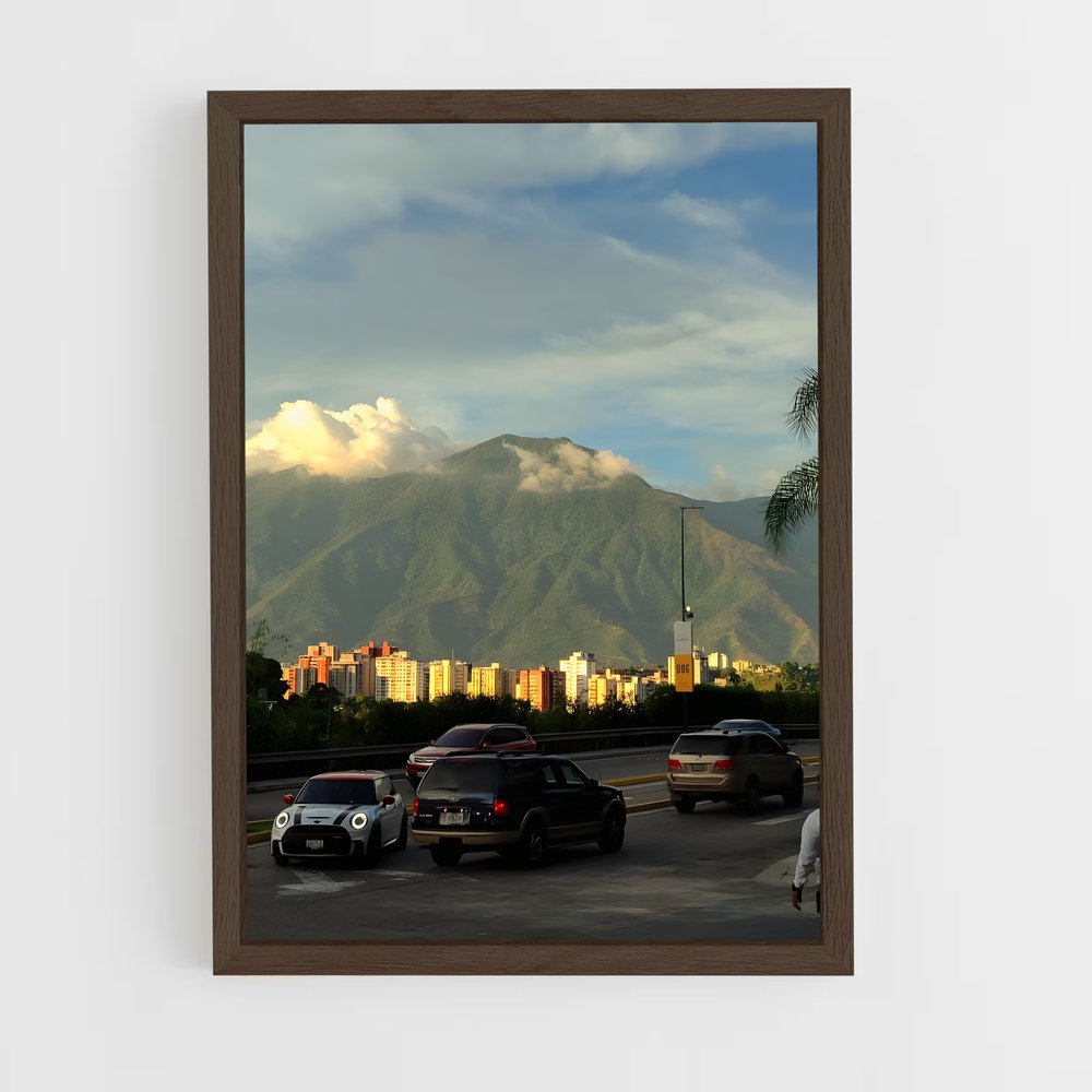 ap-caracas-5 cadre Bois foncé