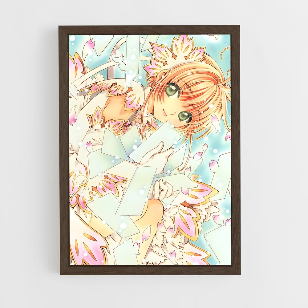ap-cardcaptor sakura-2 cadre Bois foncé