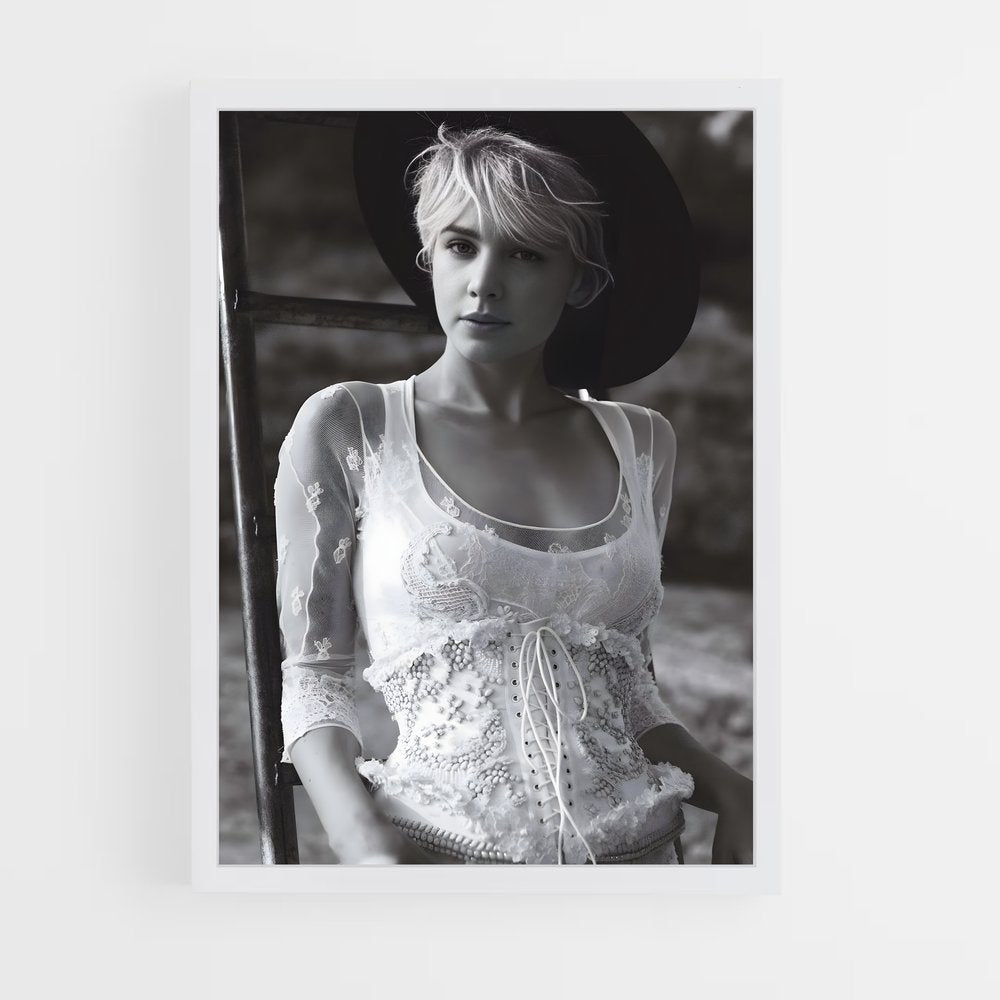 ap-carey mulligan-2 cadre Blanc
