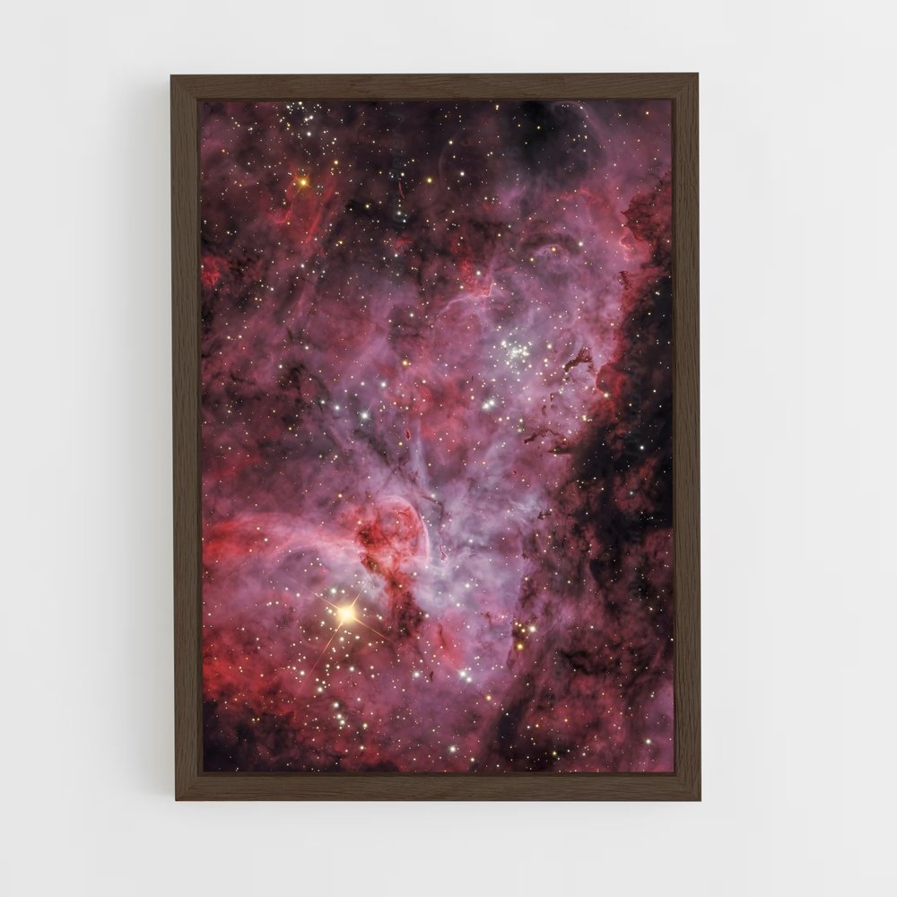ap-carina nebula-3 cadre Bois foncé