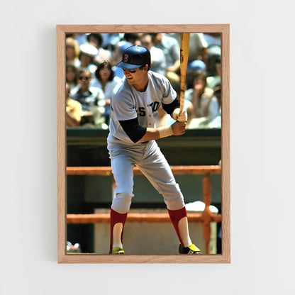 ap-carl yastrzemski-4 cadre Bois clair