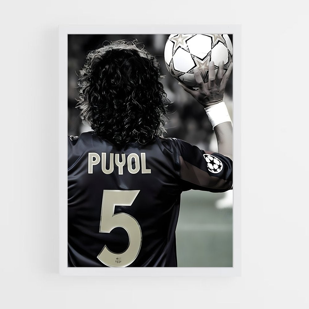 ap-carles puyol-6 cadre Blanc