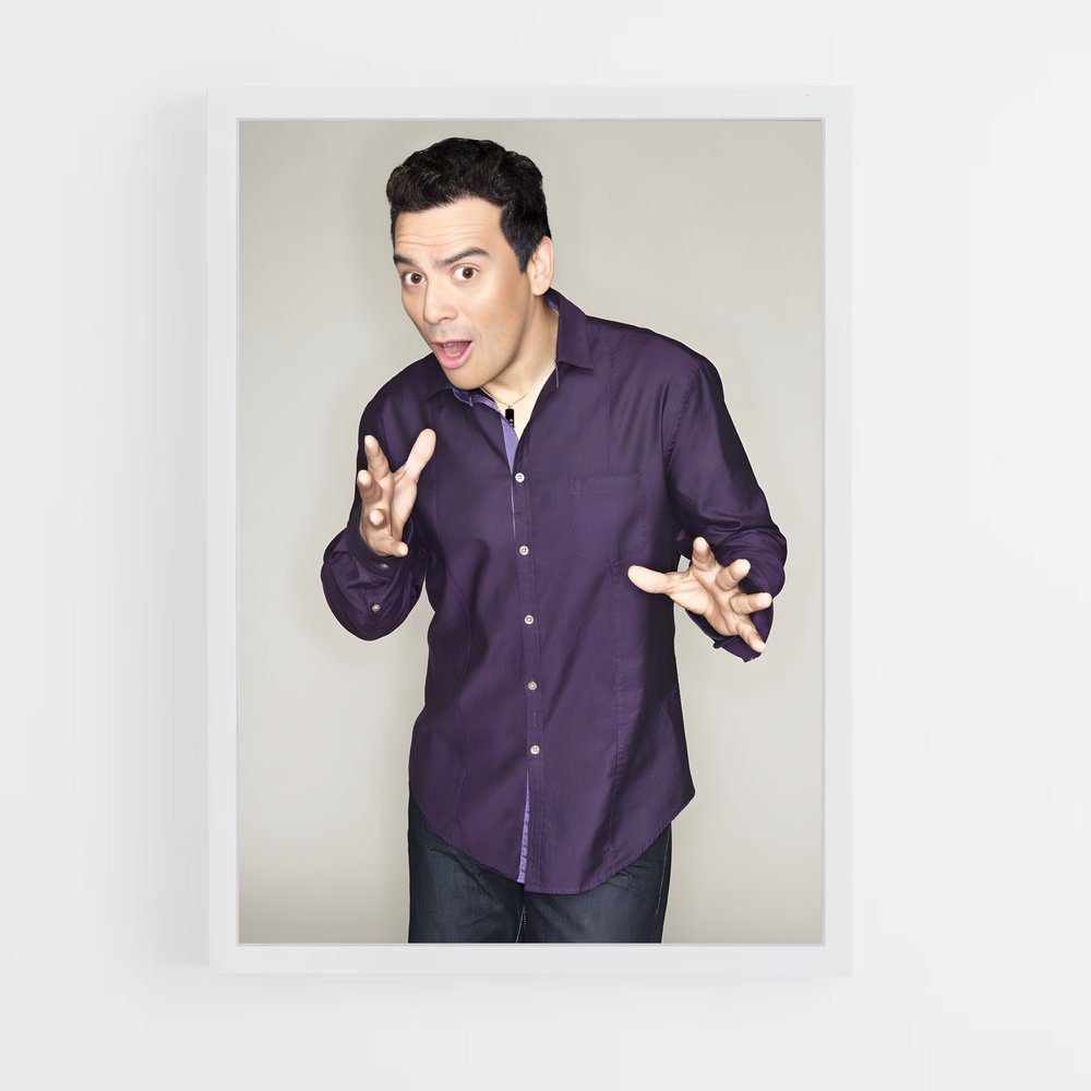 ap-carlos mencia-3 cadre Blanc