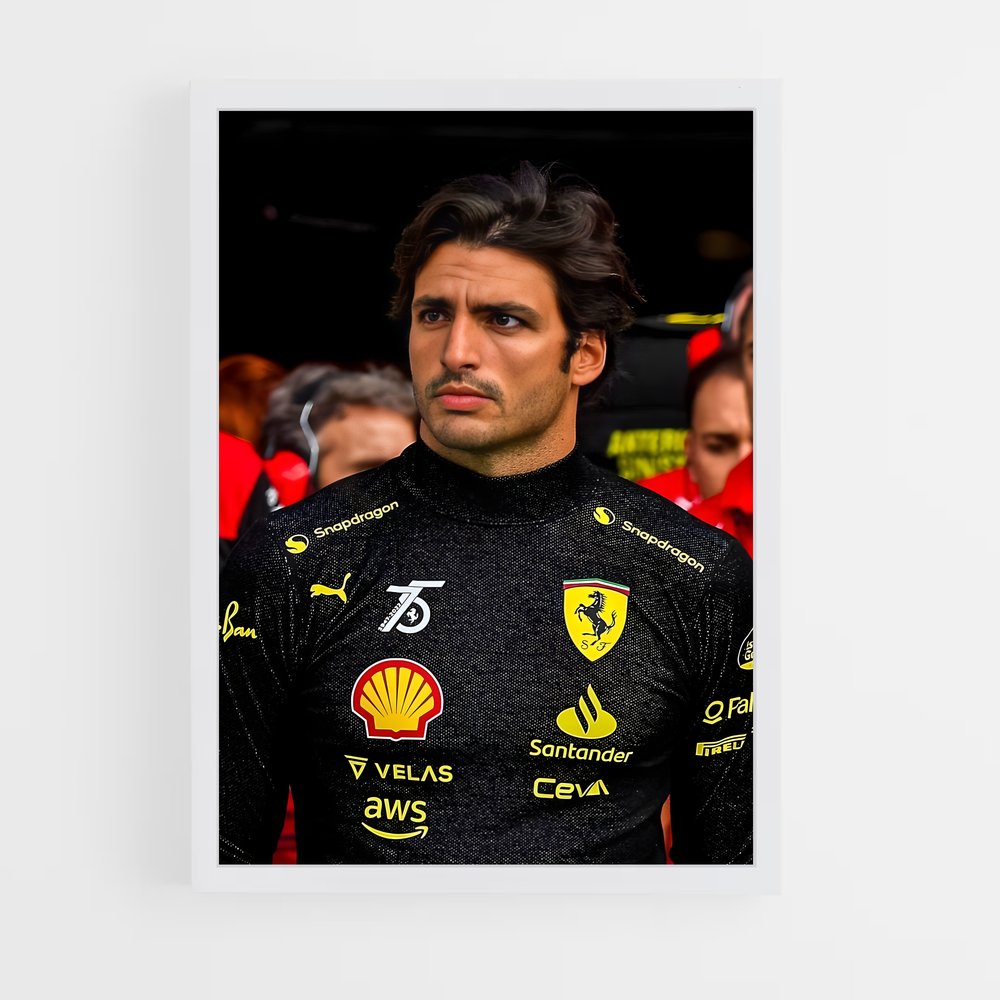 ap-carlos sainz-2 cadre Blanc