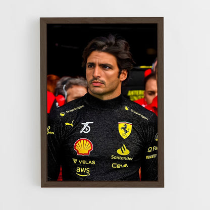 ap-carlos sainz-2 cadre Bois foncé