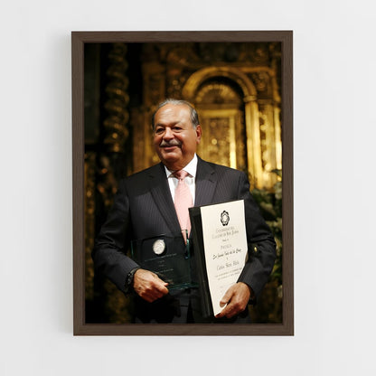 ap-carlos slim-1 cadre Bois foncé