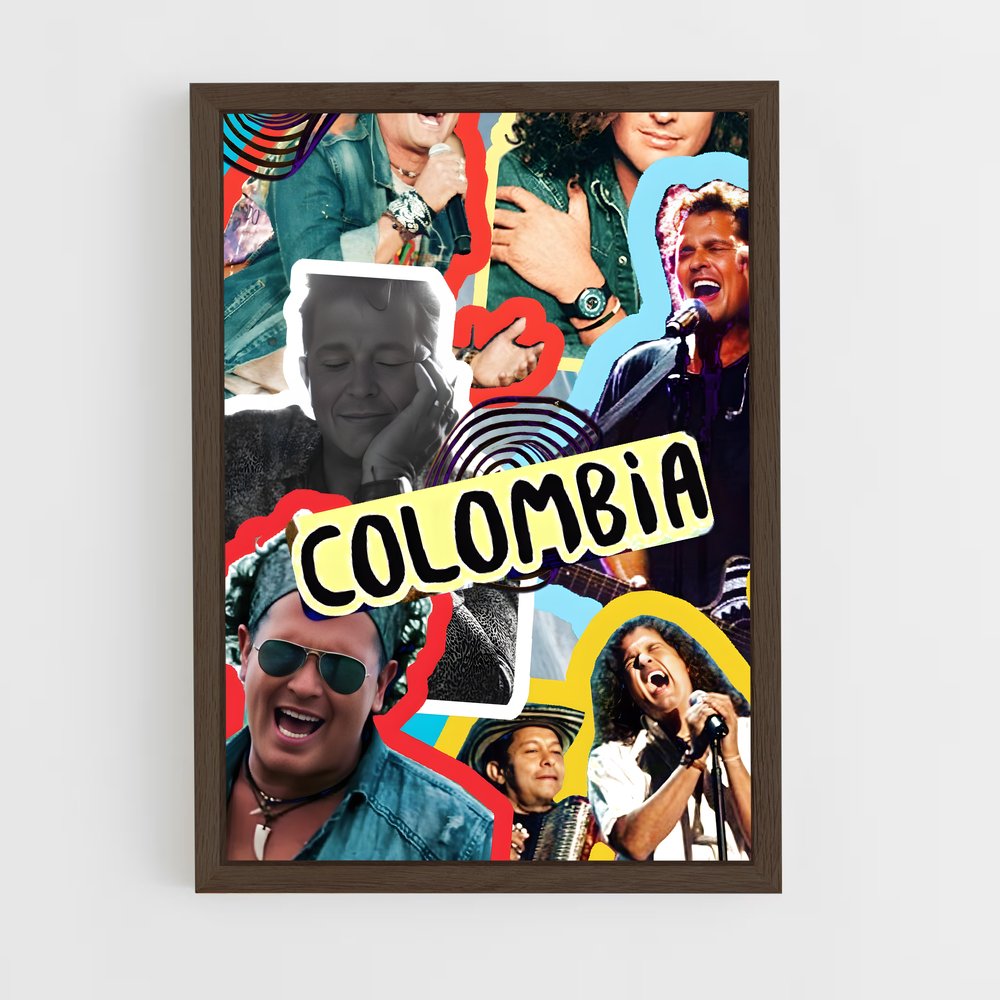 ap-carlos vives-4 cadre Bois foncé