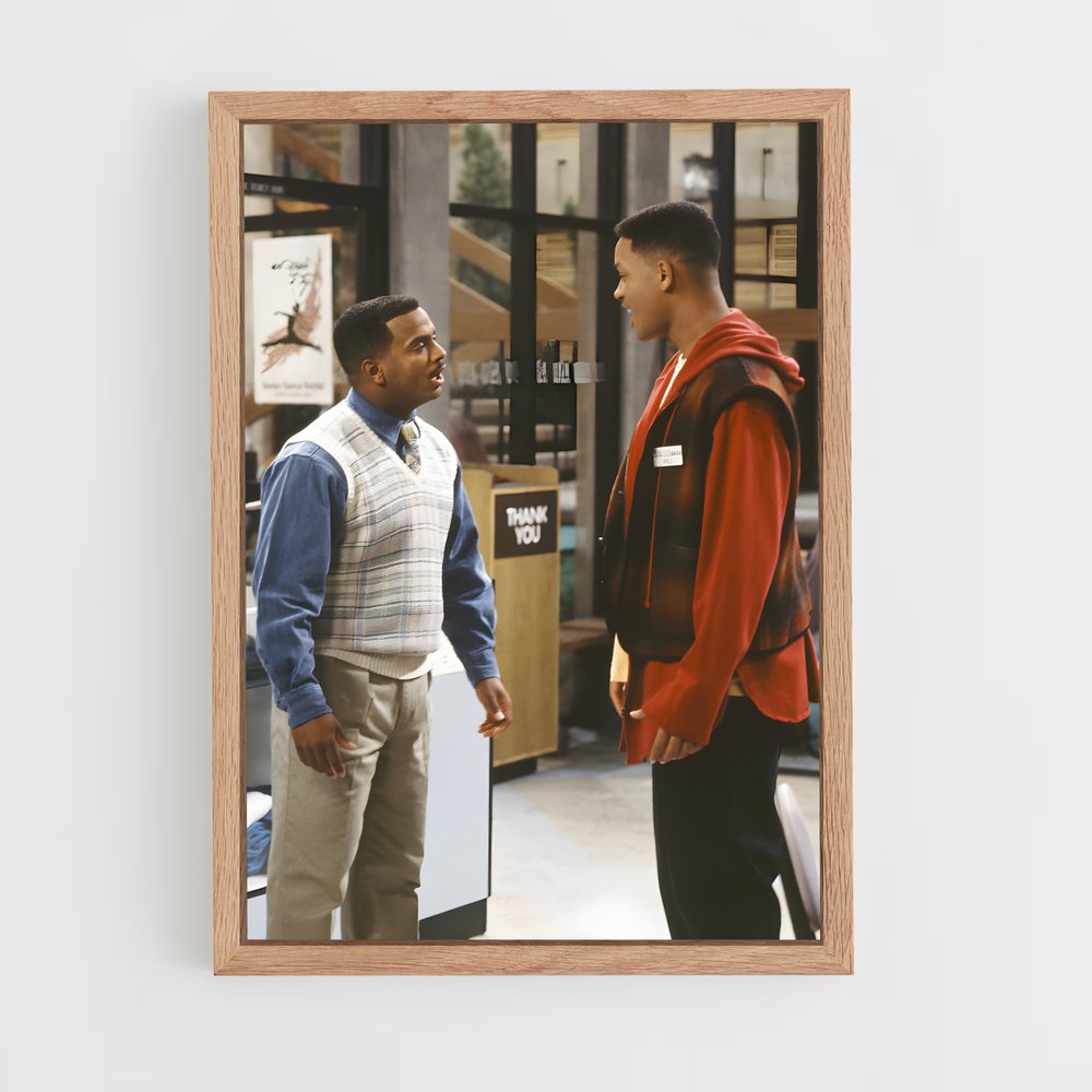 ap-carlton banks-3 cadre Bois clair