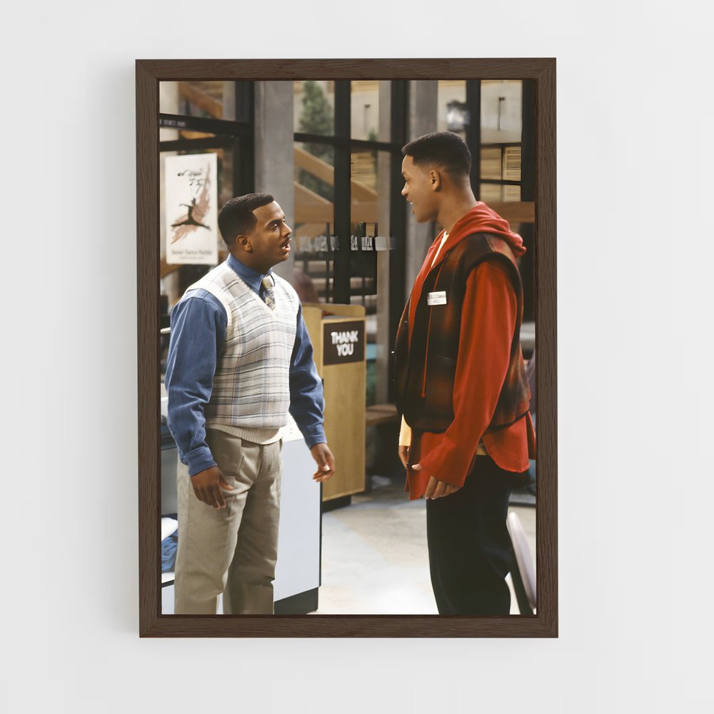 ap-carlton banks-3 cadre Bois foncé