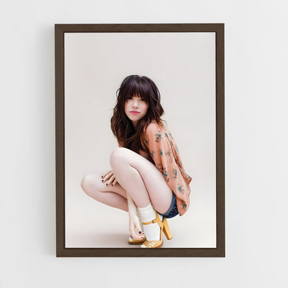 ap-carly rae jepsen-1 cadre Bois foncé