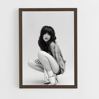ap-carly rae jepsen-9 cadre Bois foncé