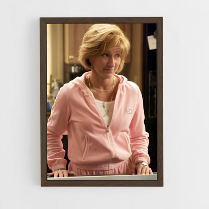 ap-carmela soprano-7 cadre Bois foncé