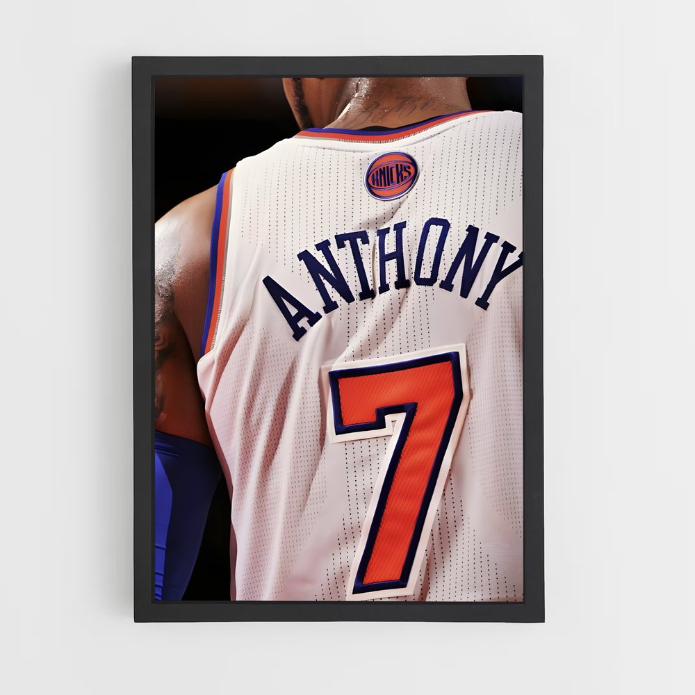 ap-carmelo anthony-7 cadre Noir
