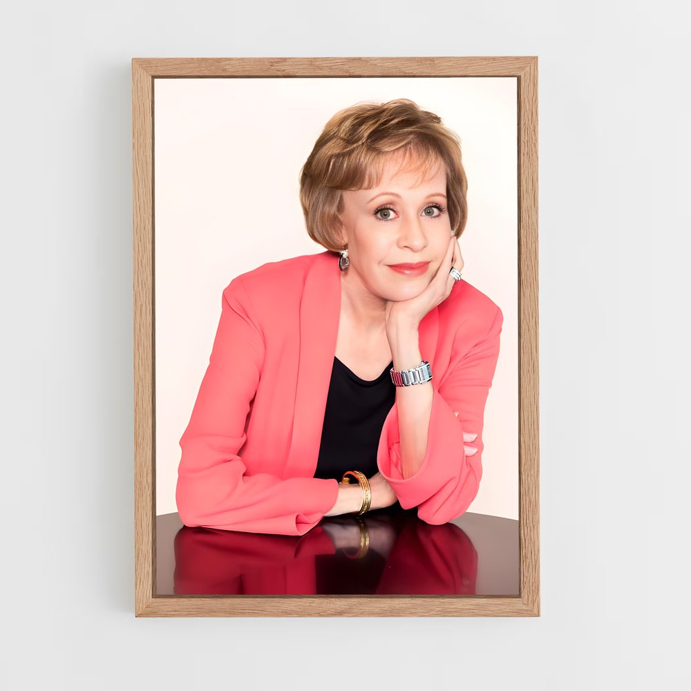 ap-carol burnett-6 cadre Bois clair