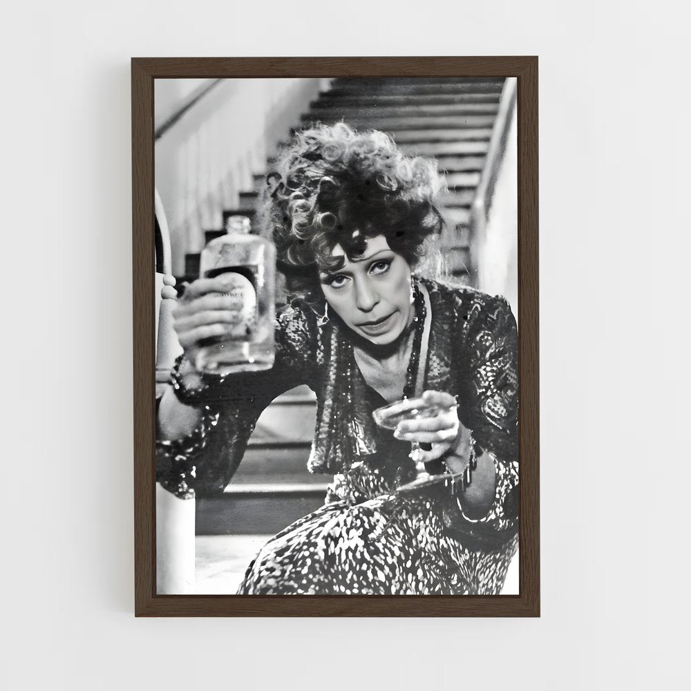 ap-carol burnett-7 cadre Bois foncé