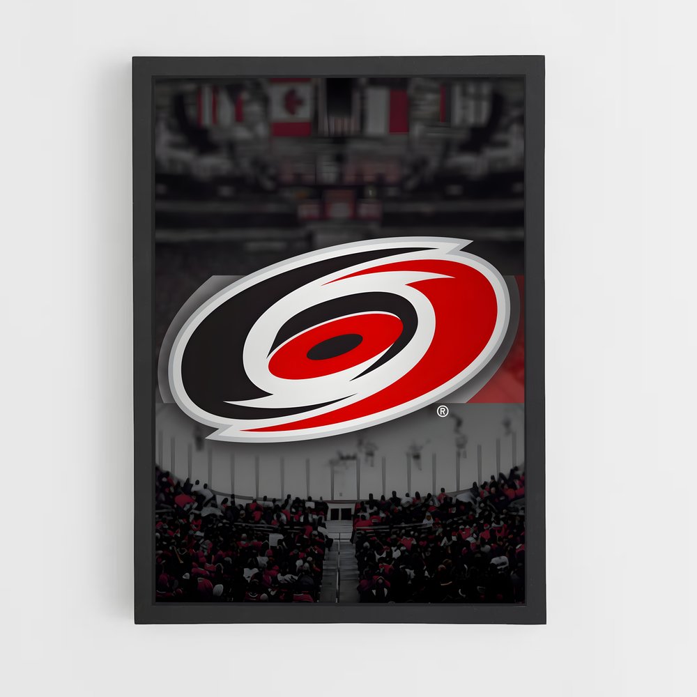 ap-carolina hurricanes-3 cadre Noir