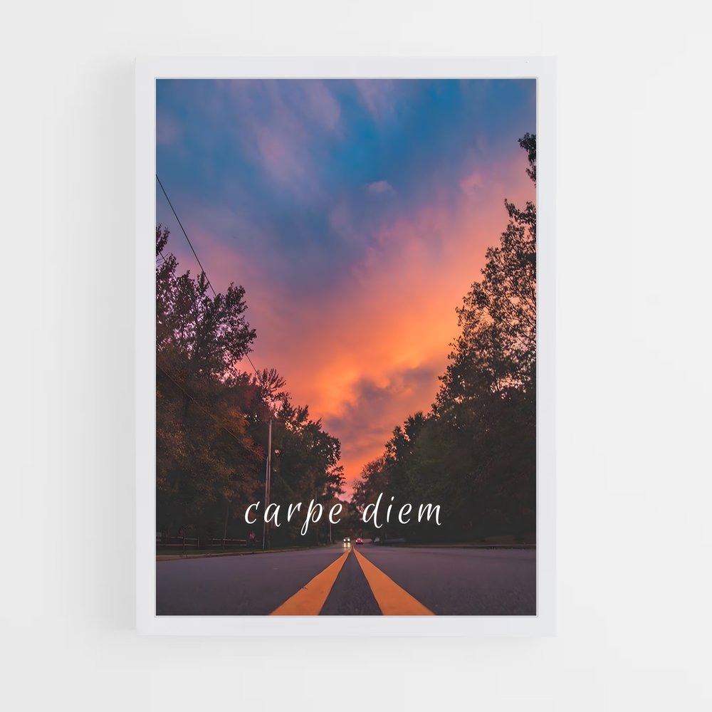 ap-carpe diem-5 cadre Blanc
