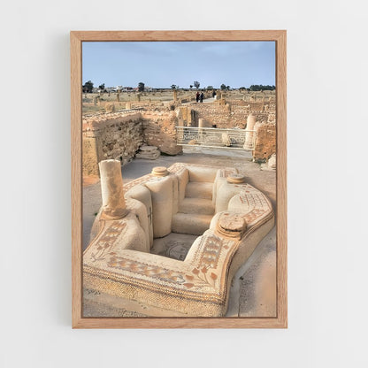 ap-carthage ruins-2 cadre Bois clair