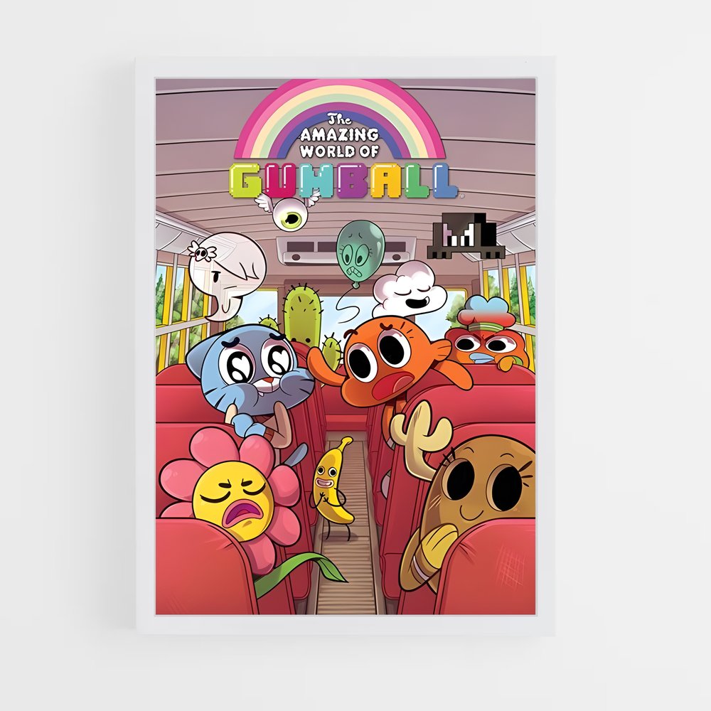 ap-cartoon network-12 cadre Blanc