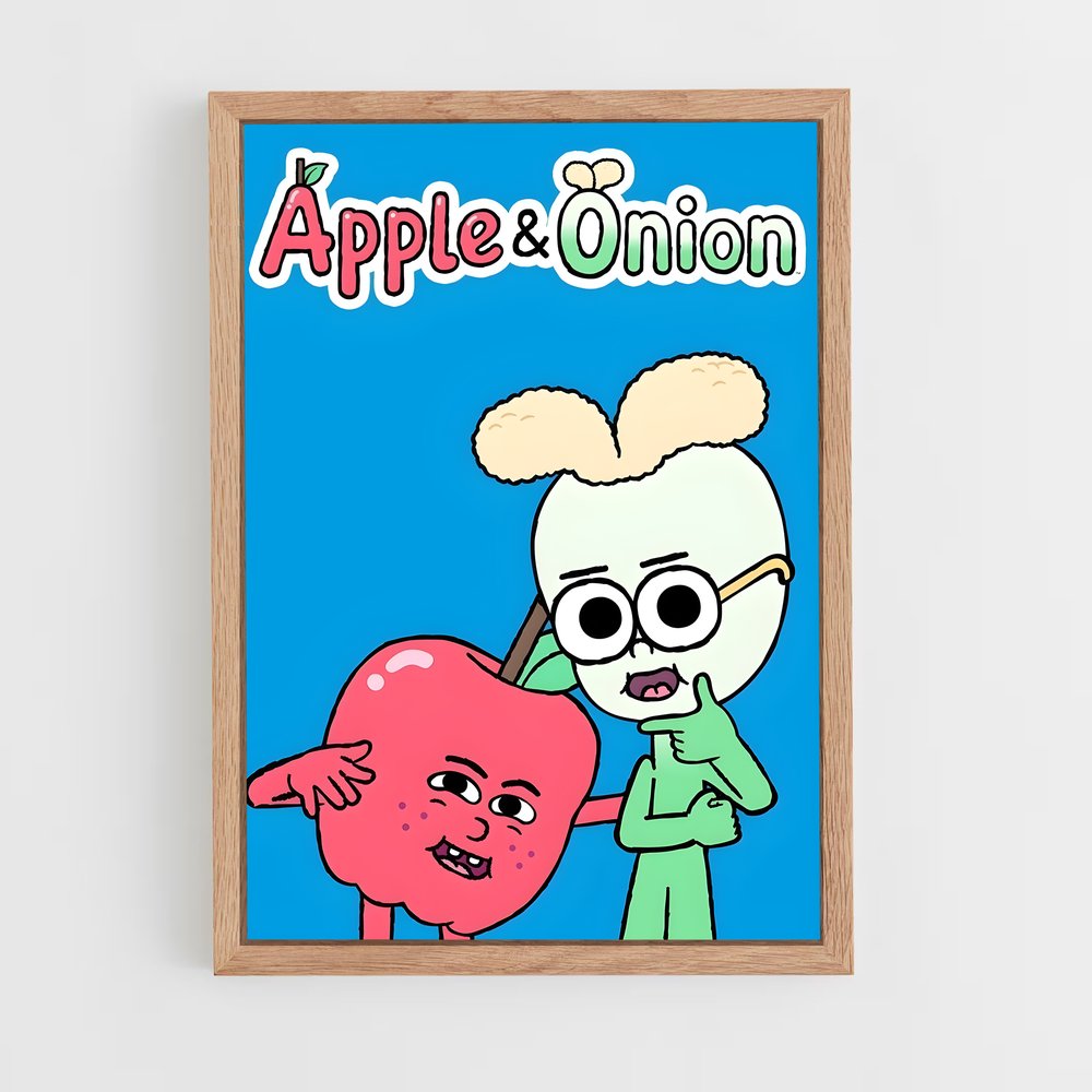 ap-cartoon network-5 cadre Bois clair