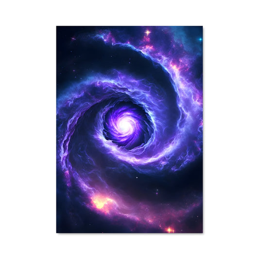 Poster Galaxie Tourbillon