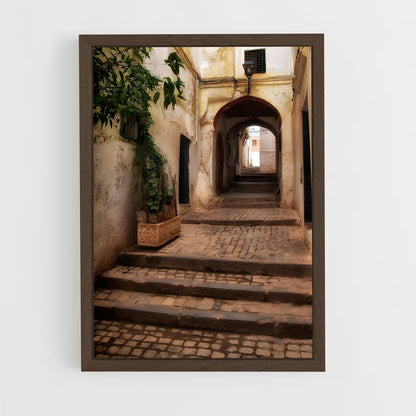 ap-casbah of algiers-5 cadre Bois foncé