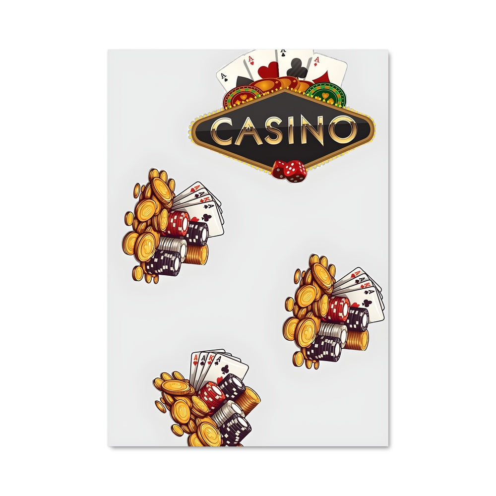 Poster Casino chips 45