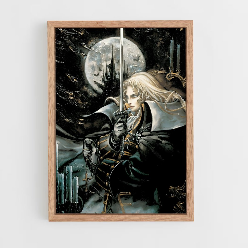 ap-castlevania-2 cadre Bois clair