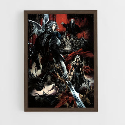 ap-castlevania-8 cadre Bois foncé