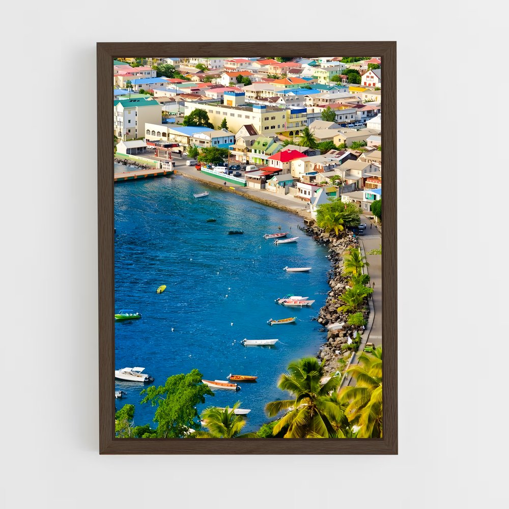 ap-castries-3 cadre Bois foncé