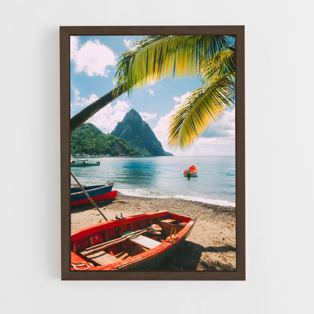 ap-castries-4 cadre Bois foncé
