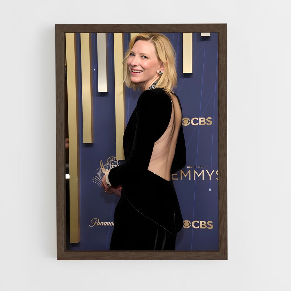 ap-cate blanchett-6 cadre Bois foncé